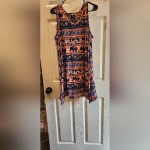 Rue 21 - Elephant tribal print dress